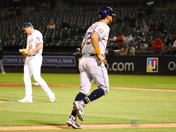 MLB: Houston Astros at Oakland Athletics