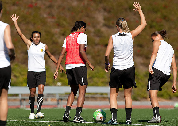 FC Gold Pride Practice