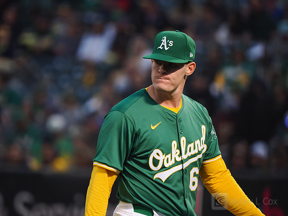 MLB: Texas Rangers at Oakland Athletics