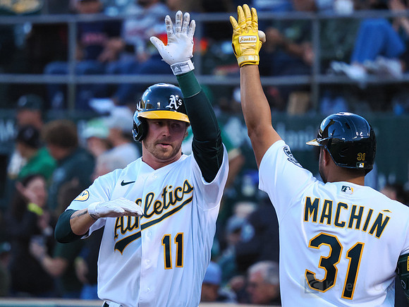 MLB: Houston Astros at Oakland Athletics