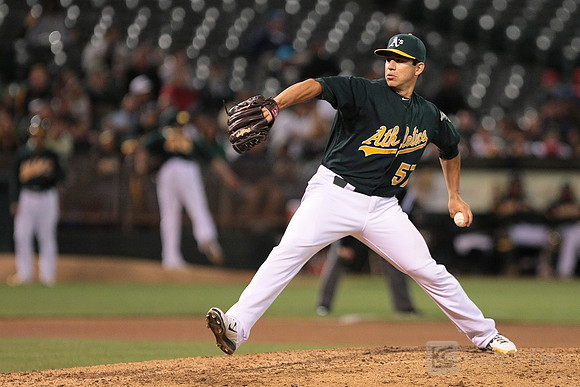 MLB: Los Angeles Angels at Oakland Athletics