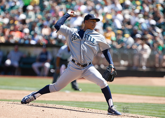 MLB: Seattle Mariners at Oakland Athletics