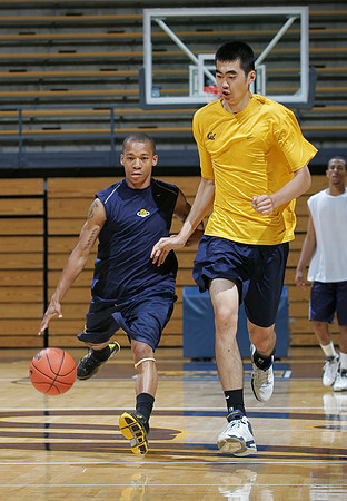 Cal Men's Basketball Practice