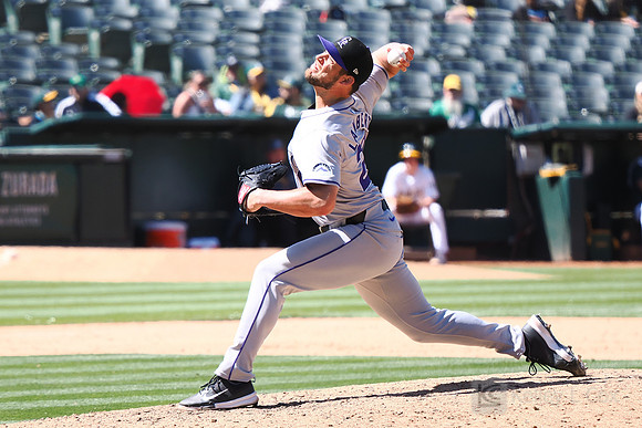 MLB: Colorado Rockies at Oakland Athletics
