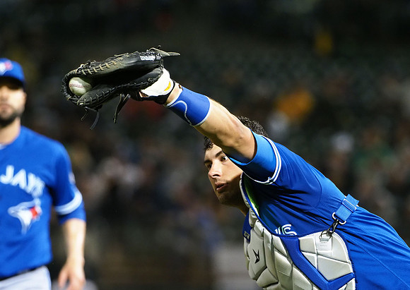 MLB: Toronto Blue Jays at Oakland Athletics