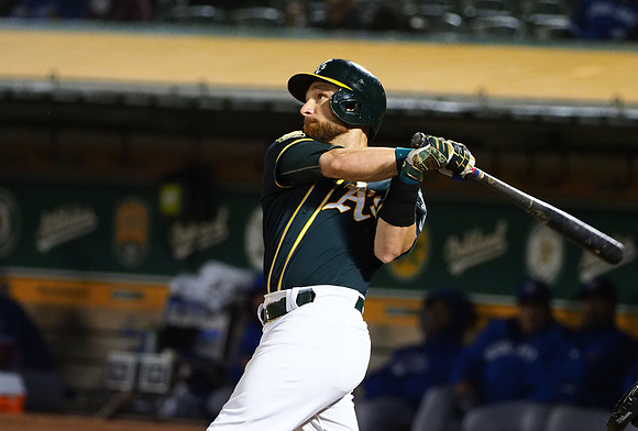 MLB: Toronto Blue Jays at Oakland Athletics