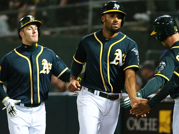 MLB: Toronto Blue Jays at Oakland Athletics