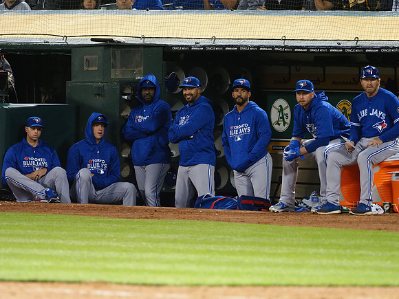 MLB: Toronto Blue Jays at Oakland Athletics
