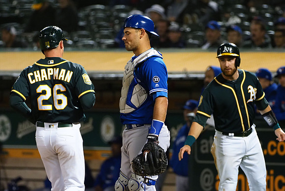 MLB: Toronto Blue Jays at Oakland Athletics
