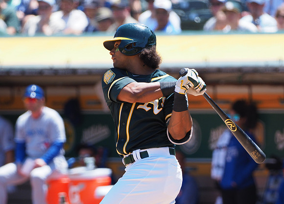 MLB: Toronto Blue Jays at Oakland Athletics