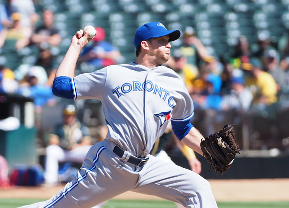 MLB: Toronto Blue Jays at Oakland Athletics