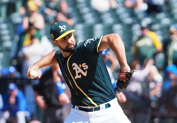 MLB: Toronto Blue Jays at Oakland Athletics