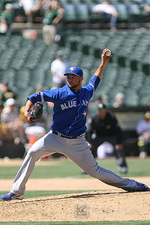 MLB: Toronto Blue Jays at Oakland Athletics