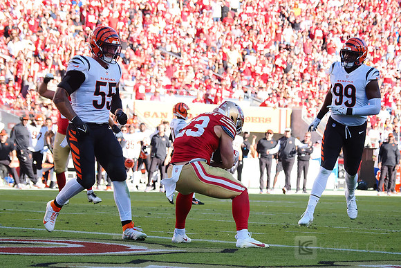 NFL: Cincinnati Bengals at San Francisco 49ers