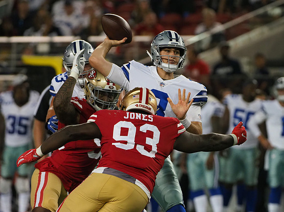 NFL: Dallas Cowboys at San Francisco 49ers