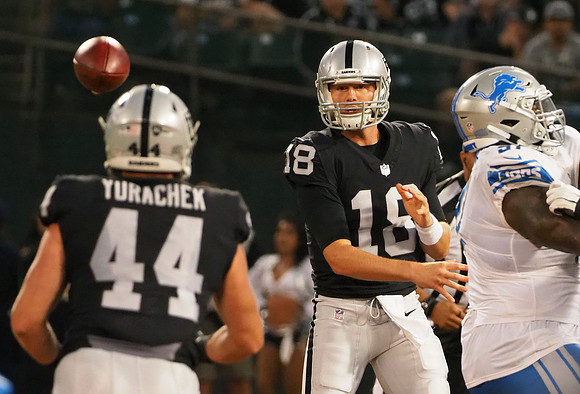 NFL: Detroit Lions at Oakland Raiders