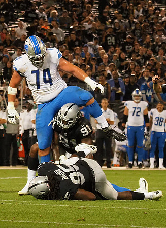 NFL: Detroit Lions at Oakland Raiders