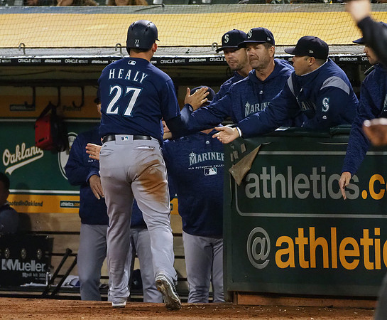 MLB: Seattle Mariners at Oakland Athletics