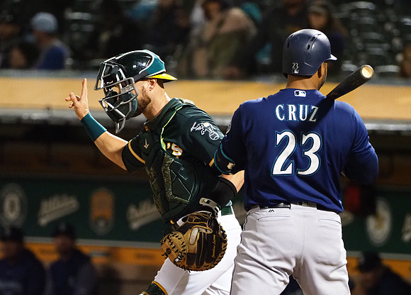 MLB: Seattle Mariners at Oakland Athletics