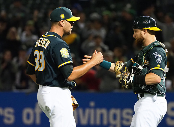 MLB: Seattle Mariners at Oakland Athletics