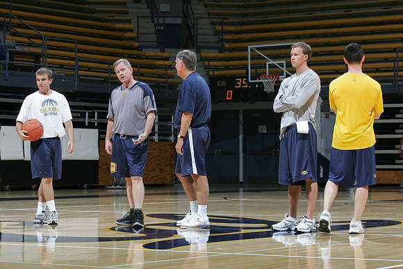 Cal Men's Basketball Practice