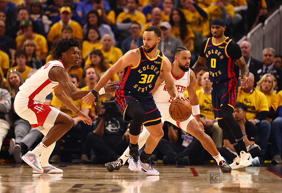 NBA: Playoffs-Houston Rockets at Golden State Warriors