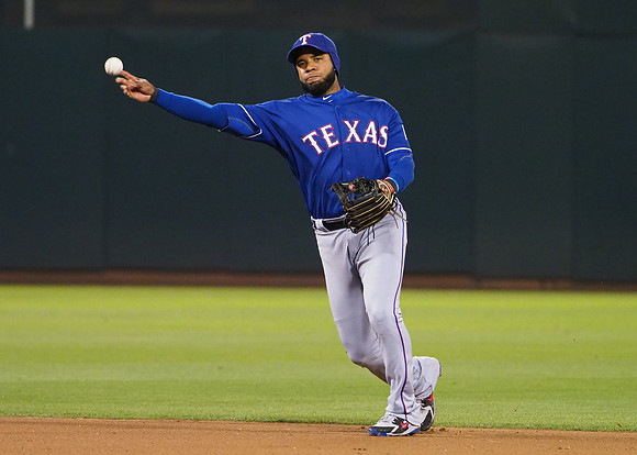 MLB: Texas Rangers at Oakland Athletics