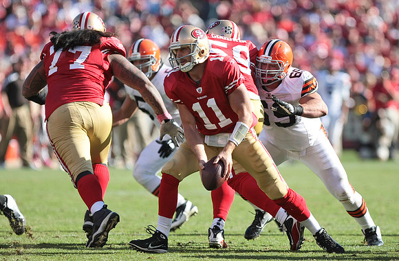 NFL: Browns at 49ers