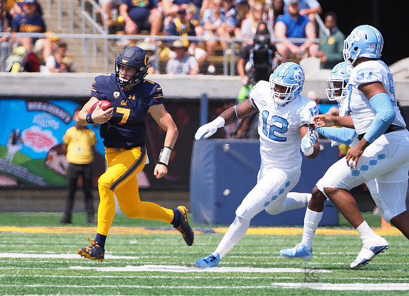 NCAA Football: North Carolina at California