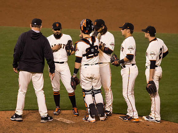 MLB: NLDS-Chicago Cubs at San Francisco Giants