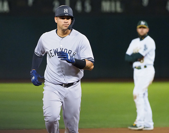 MLB: New York Yankees at Oakland Athletics