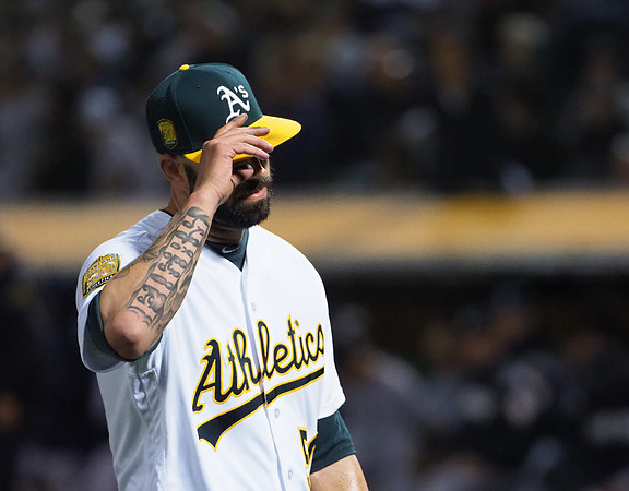 MLB: New York Yankees at Oakland Athletics