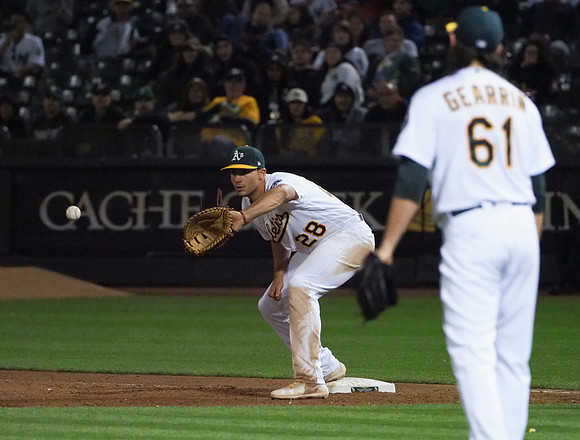 MLB: New York Yankees at Oakland Athletics