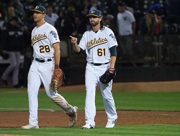 MLB: New York Yankees at Oakland Athletics