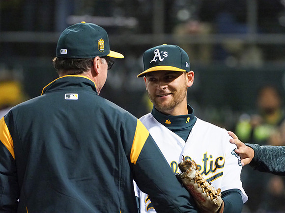 MLB: New York Yankees at Oakland Athletics