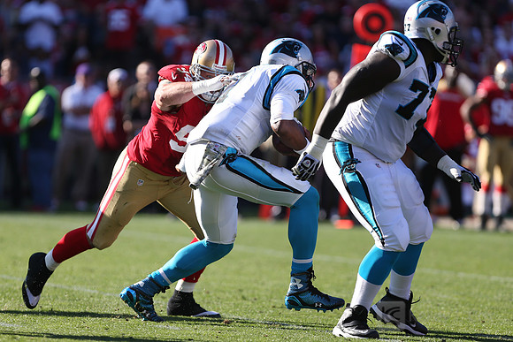 NFL: Carolina Panthers at San Francisco 49ers
