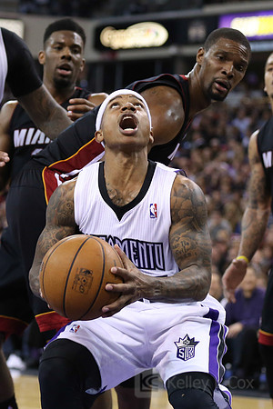 NBA: Miami Heat at Sacramento Kings