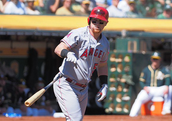 MLB: Los Angeles Angels at Oakland Athletics