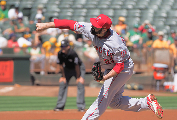 MLB: Los Angeles Angels at Oakland Athletics