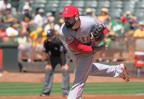 MLB: Los Angeles Angels at Oakland Athletics