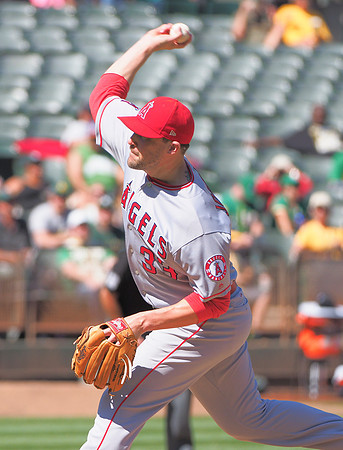 MLB: Los Angeles Angels at Oakland Athletics