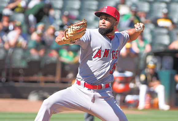 MLB: Los Angeles Angels at Oakland Athletics