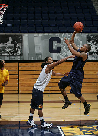 Cal Men's Basketball Practice
