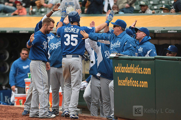 MLB: Kansas City Royals at Oakland Athletics