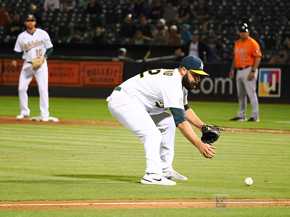 MLB: Houston Astros at Oakland Athletics