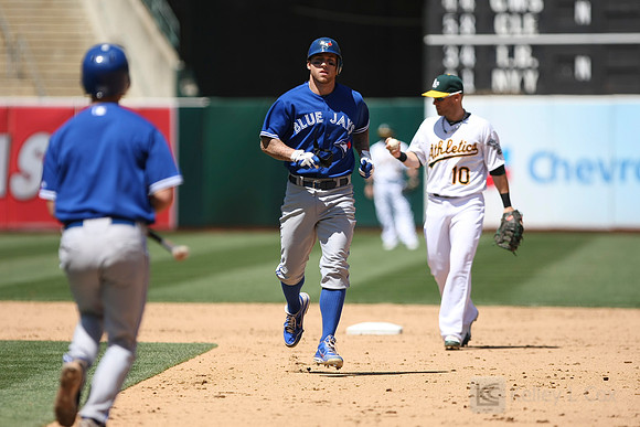 MLB: Toronto Blue Jays at Oakland Athletics