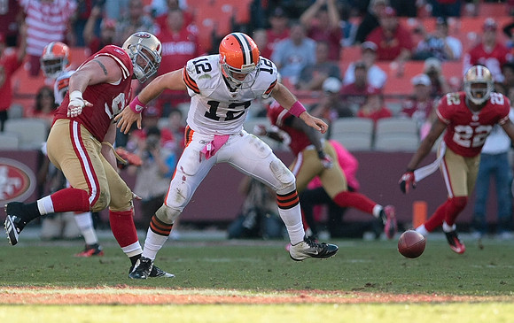 NFL: Browns at 49ers