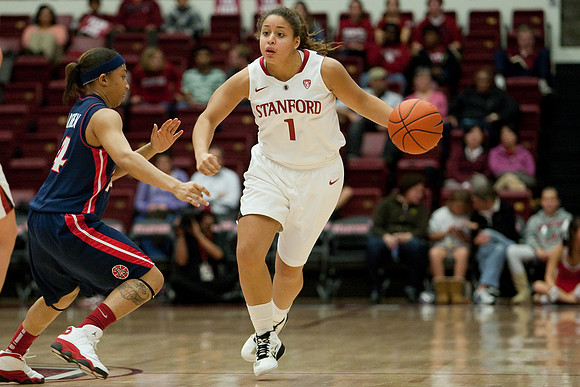 NCAA WOMEN'S BASKETBALL 2011 - Jan 6 - Arizona at Stanford