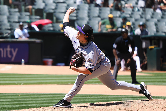 MLB: Colorado Rockies at Oakland Athletics