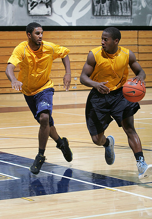 Cal Men's Basketball Practice